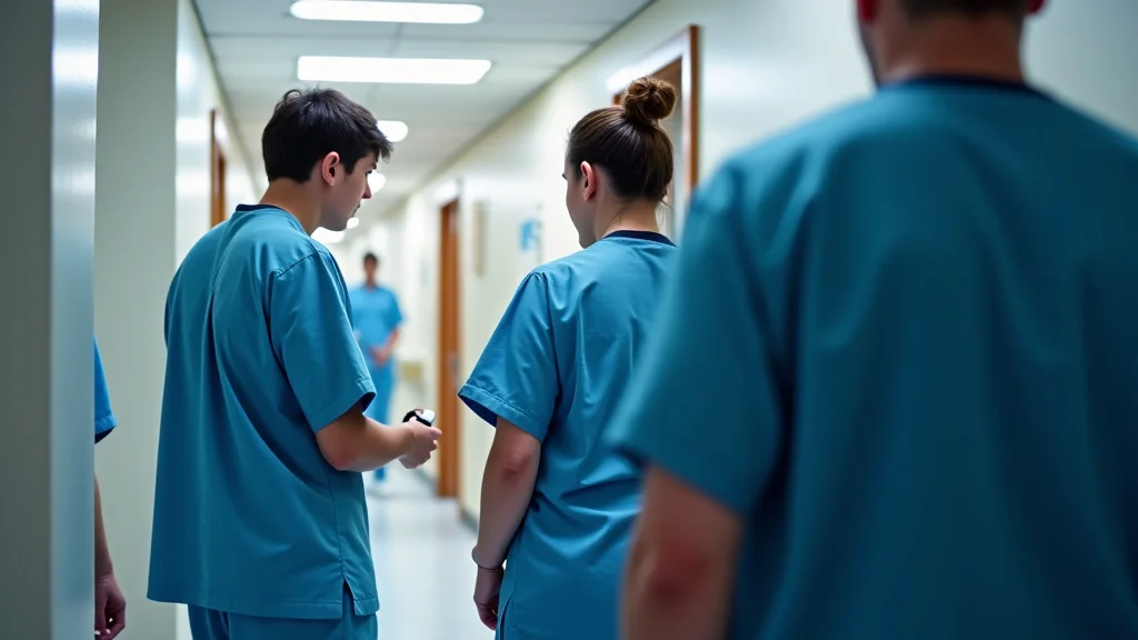 The image shows a map highlighting local VA hospitals for simple finding.